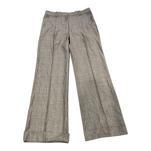 3.1 Phillip Lim Gray Houndstooth Wide‎ Leg Dress Pants Trousers Size 6